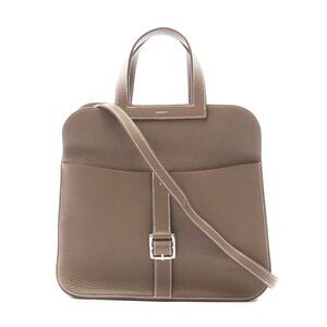 Hermes Arzan 31 Leather Handbag